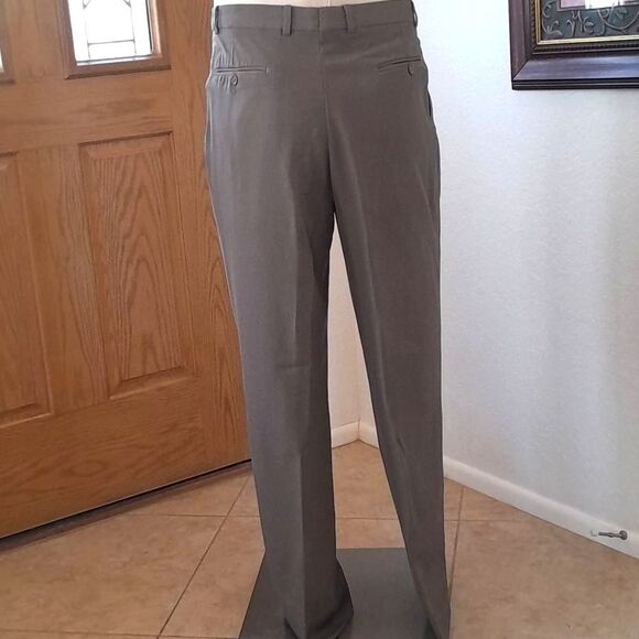 Pronto Uomo- Worsted Wool Trousers - Picture 8 of 16